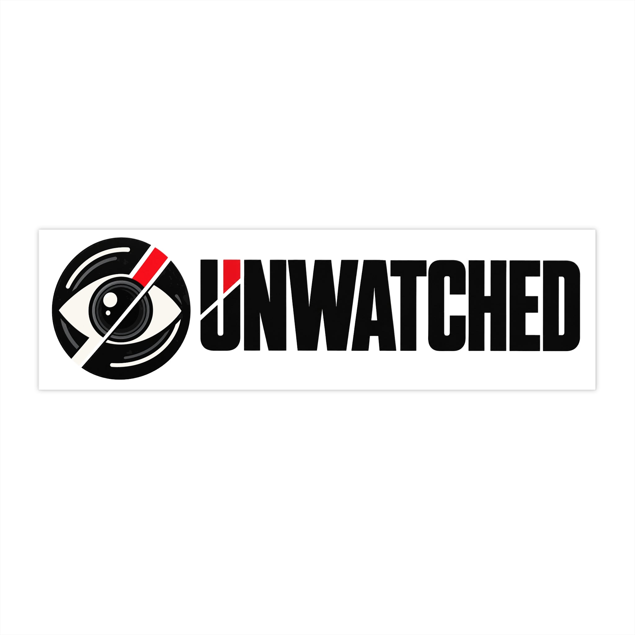 Unwatched Bumper Sticker